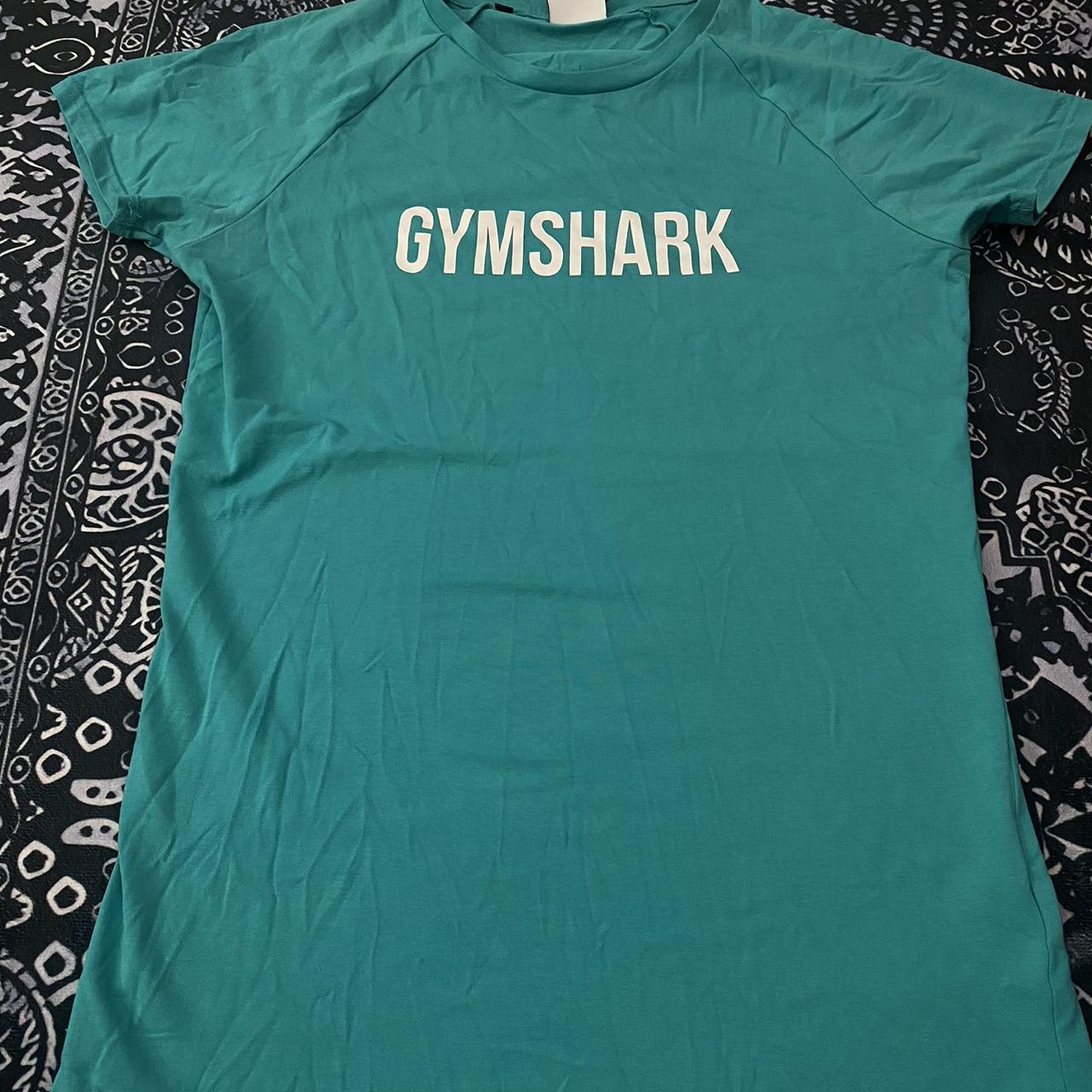 Gymshark Men S Blue T Shirt Depop