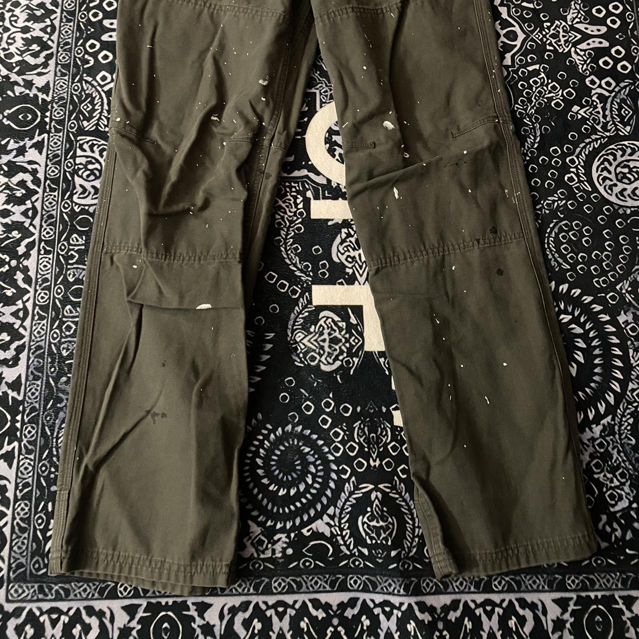 Rei Painted Carpenter Jeans 30W30L - Depop