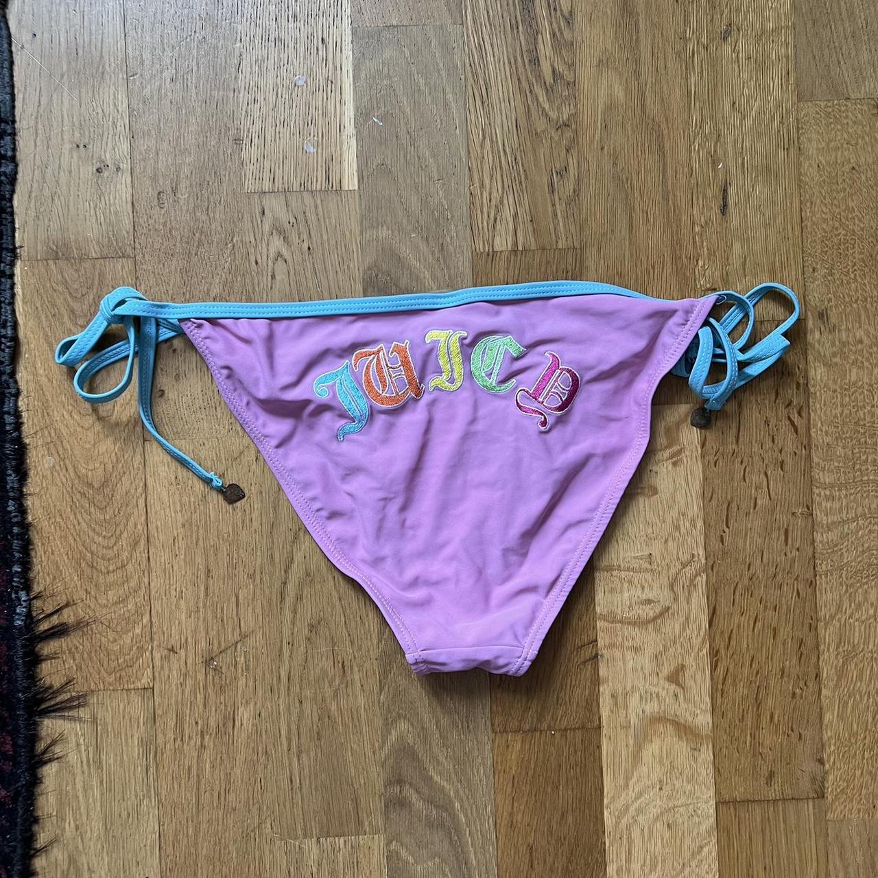 Vintage Juicy Couture Bikini Bottoms With Iconic Depop