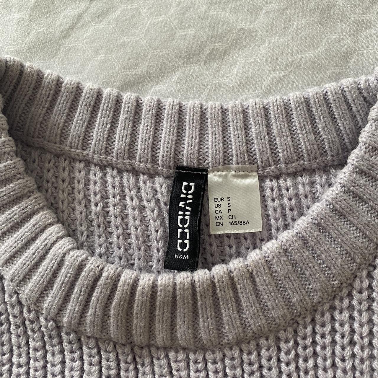 H&M lilac sweater vest, size S 💜 #h&m #handm #lilac... - Depop