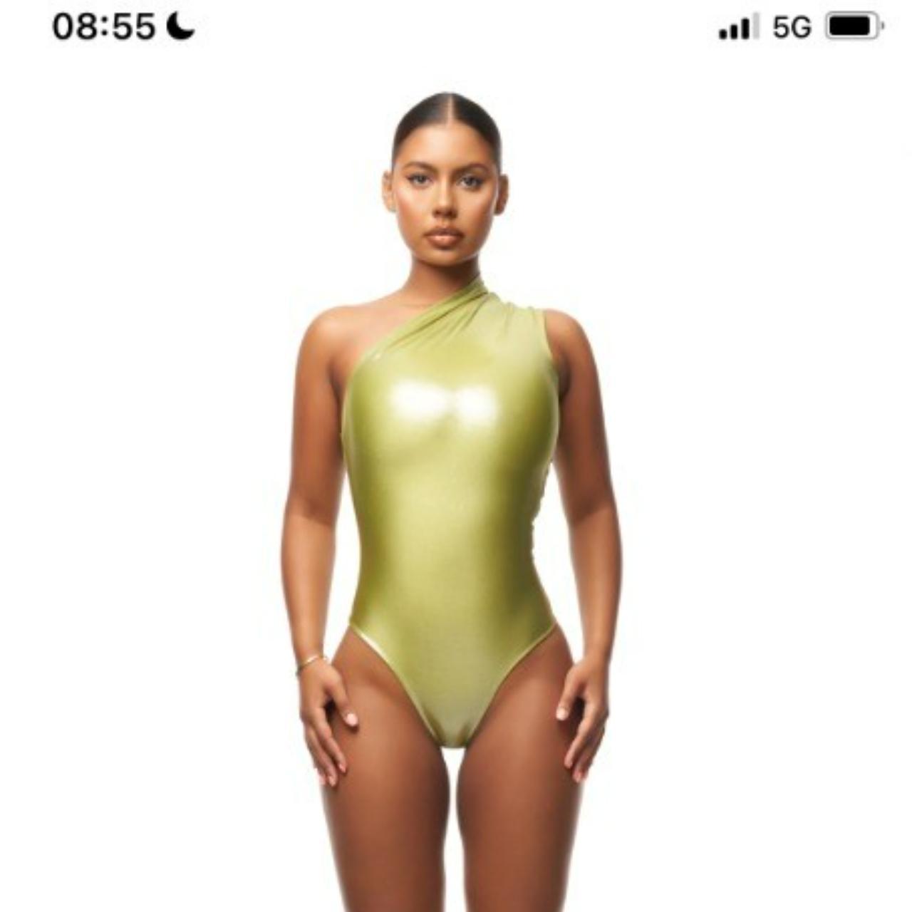 COUCOO Green Bodysuit, Worn once, for a couple of