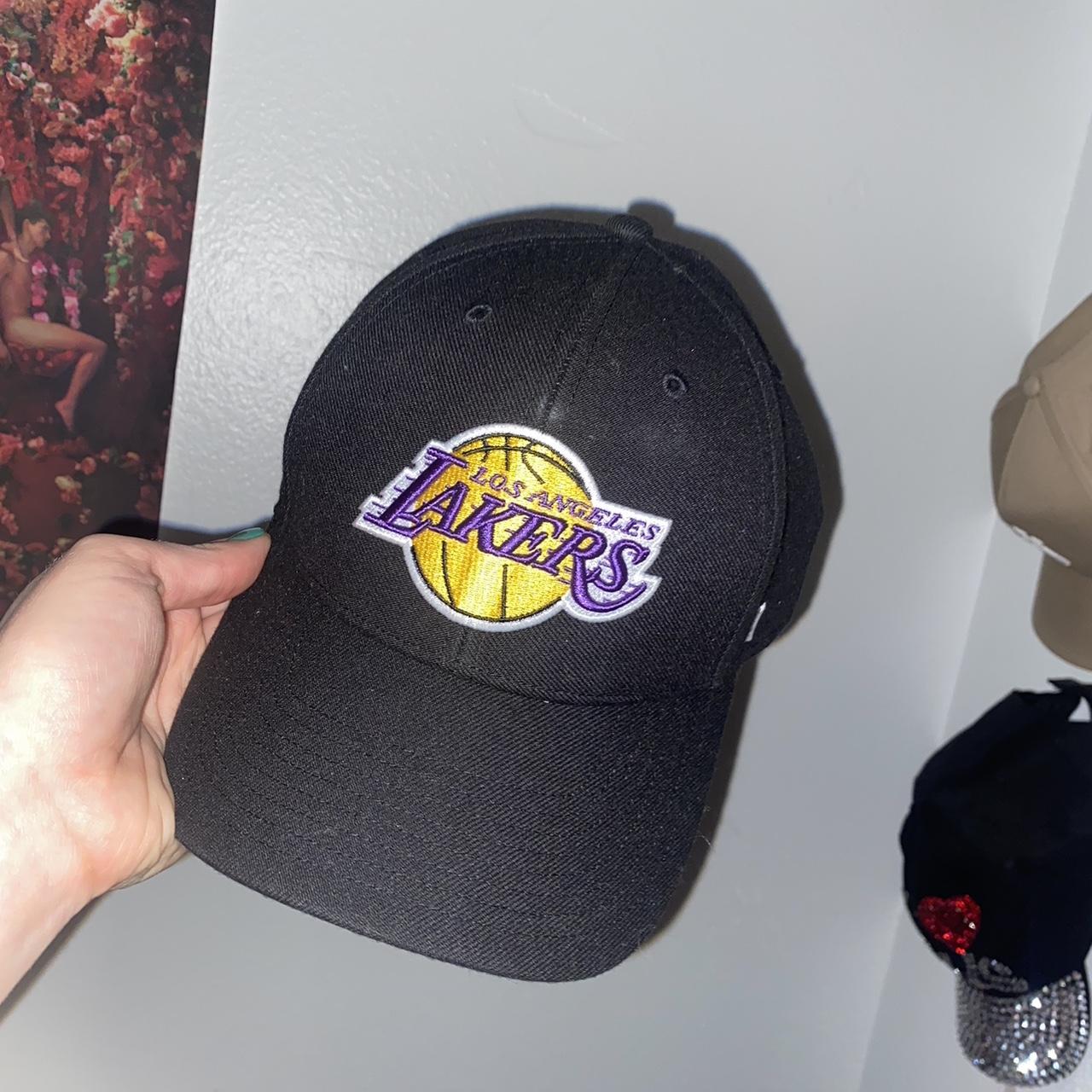 NBA Men's Black and Purple Hat