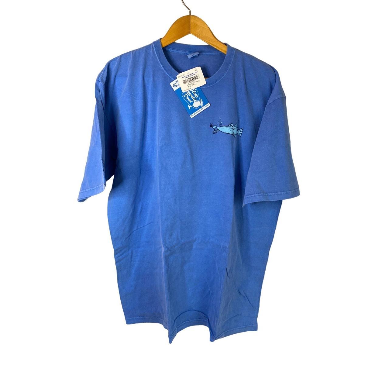 blue hawaii dyed crazy shirts