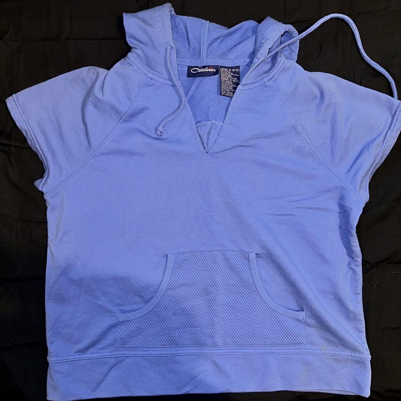 Ladies baby blue online hoodie