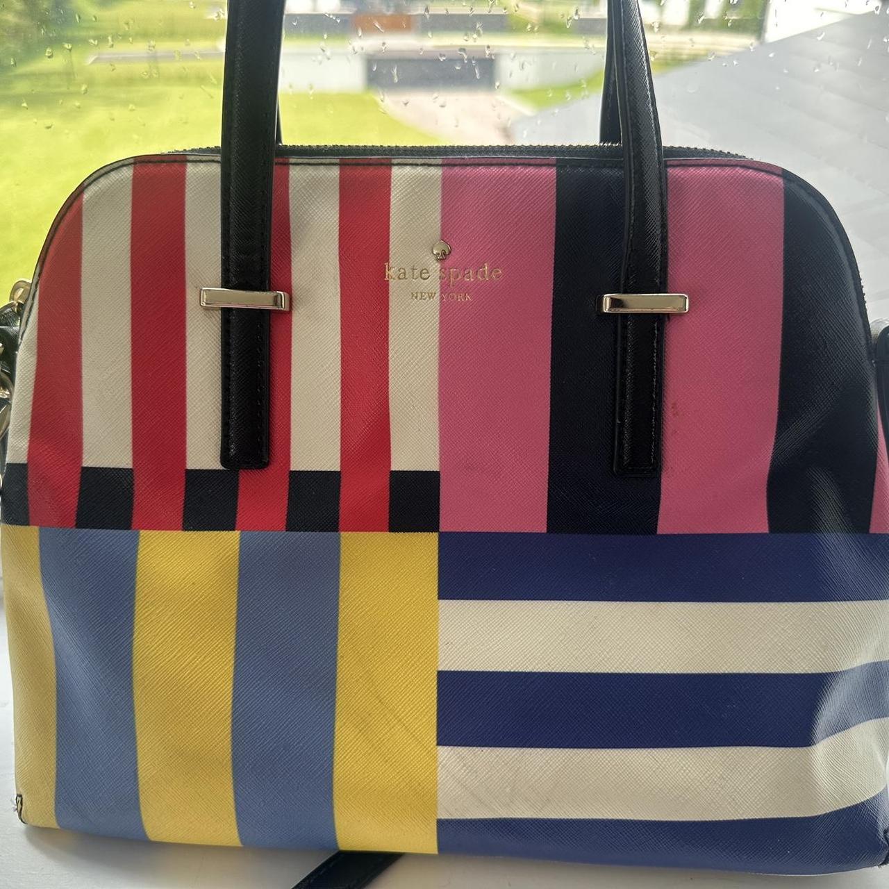 Kate store Spade Maise Cedar Street Stripe Satchel