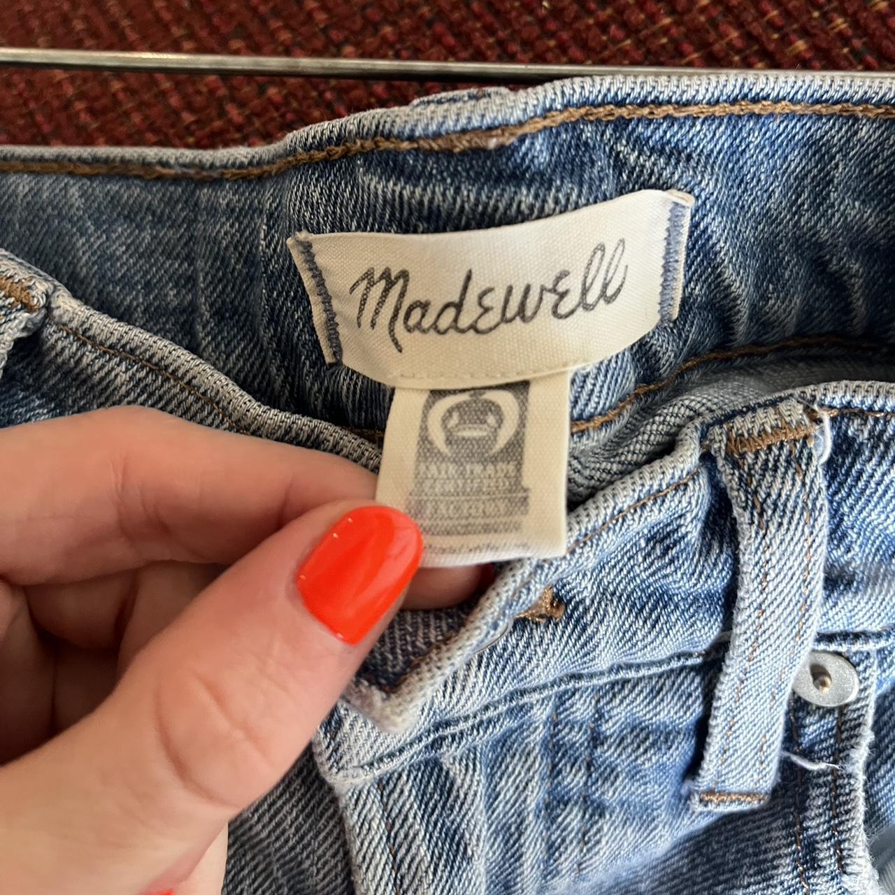 Madewell cropped cutoffs, Size 0 or 25.... - Depop