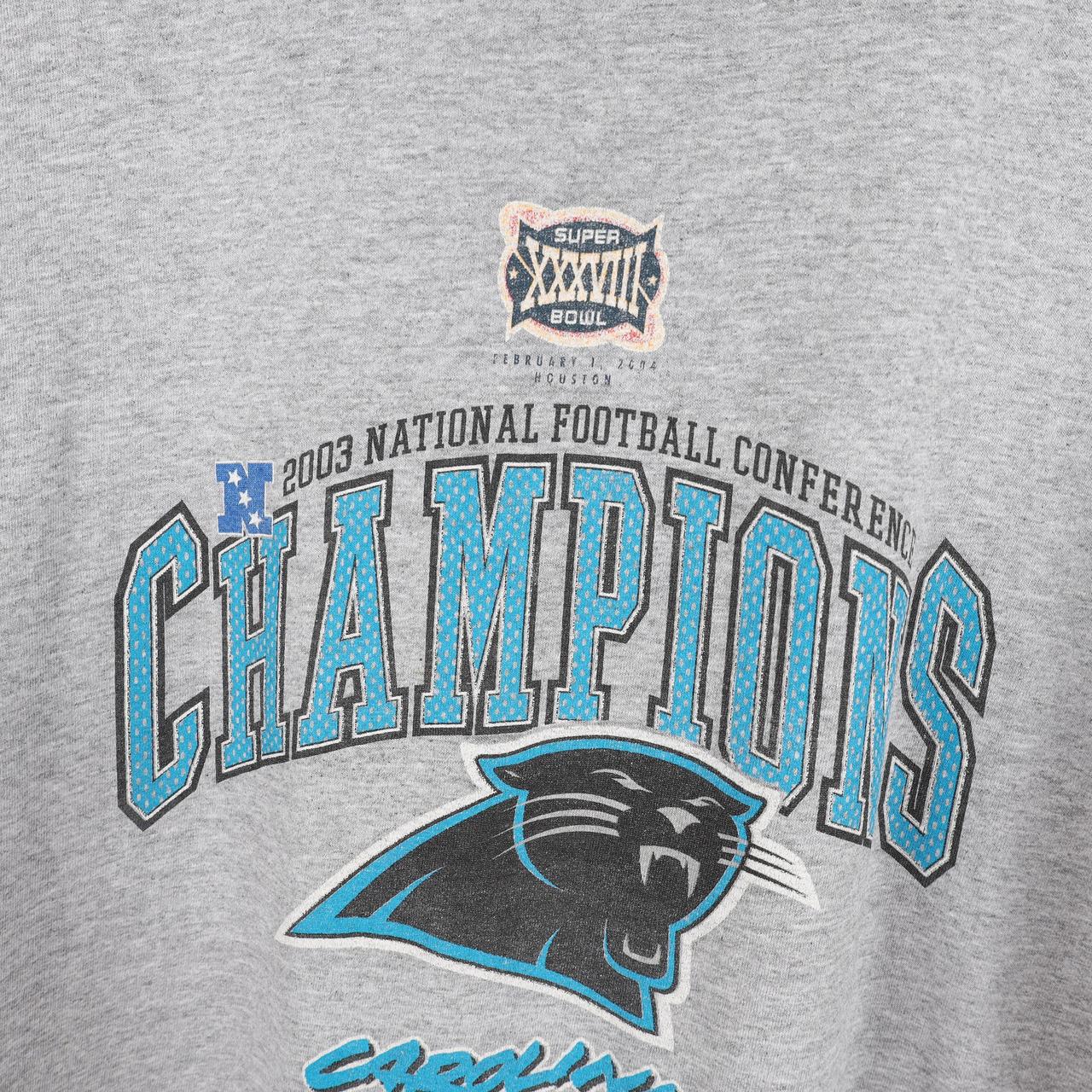 Vintage Y2K Carolina panthers Super Bowls 2003 T-shirt - Shop  goodviewvintageshop Men's T-Shirts & Tops - Pinkoi