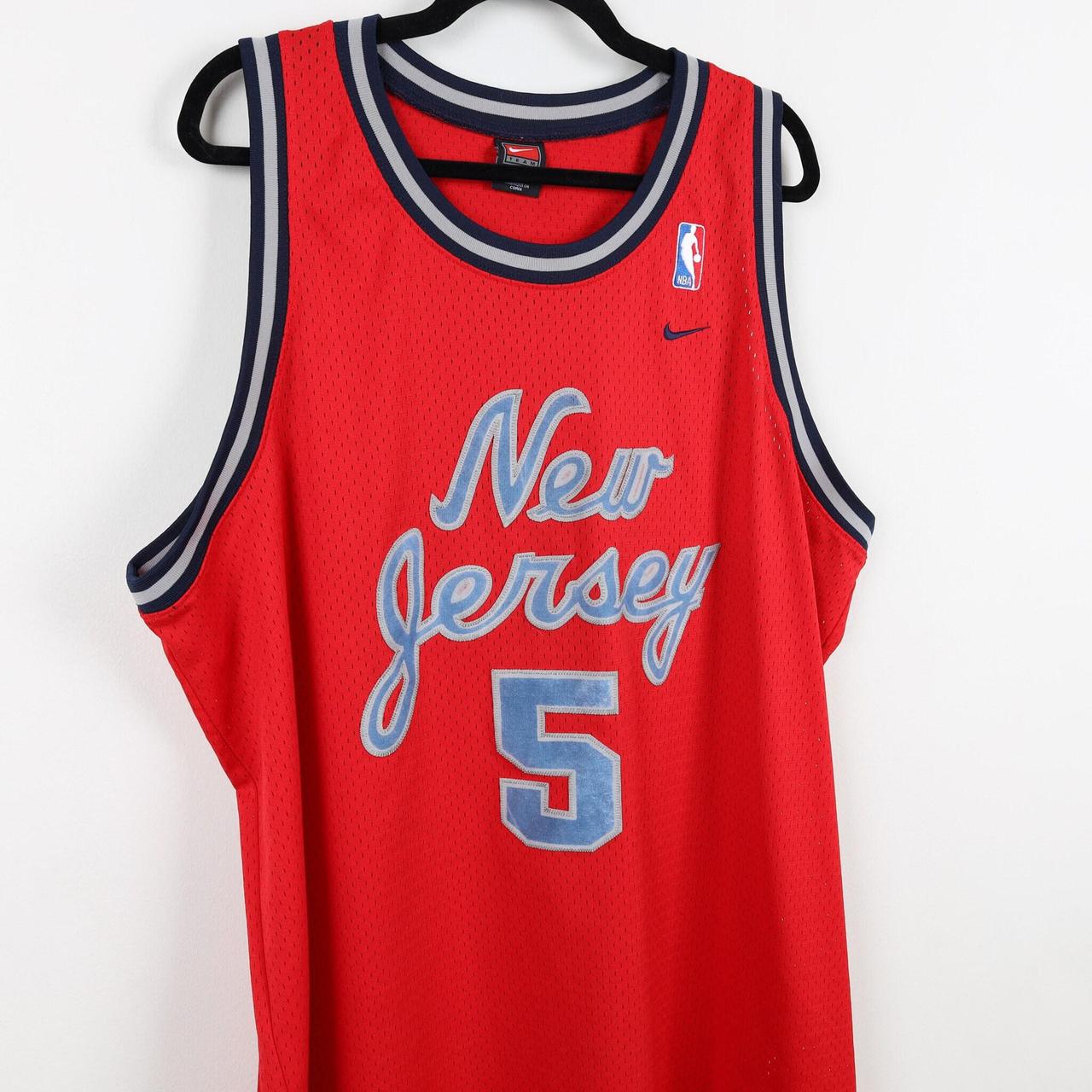 Vintage Nike New Jersey Nets Jason Kidd swingman - Depop