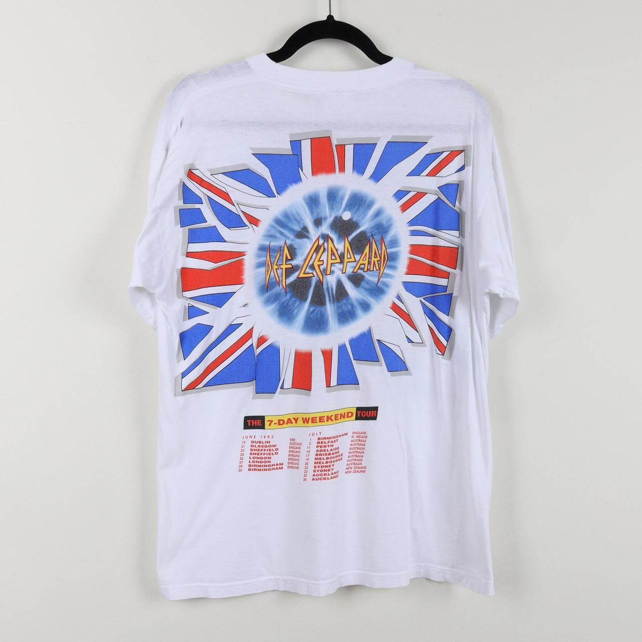 Vintage Def Leppard deals The 7 Day Tour Shirt