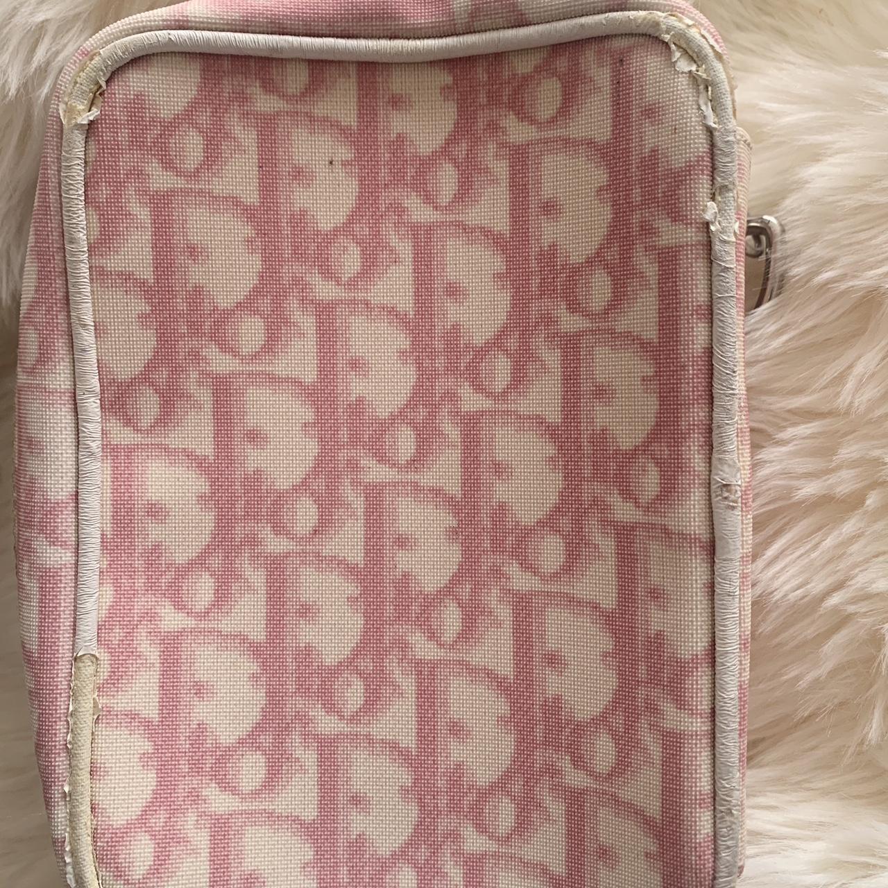 バッグ Christian Dior Vintage Trotter Pouch Christian Dior Monogram Trotter Canvas Clutch Bag - Brown