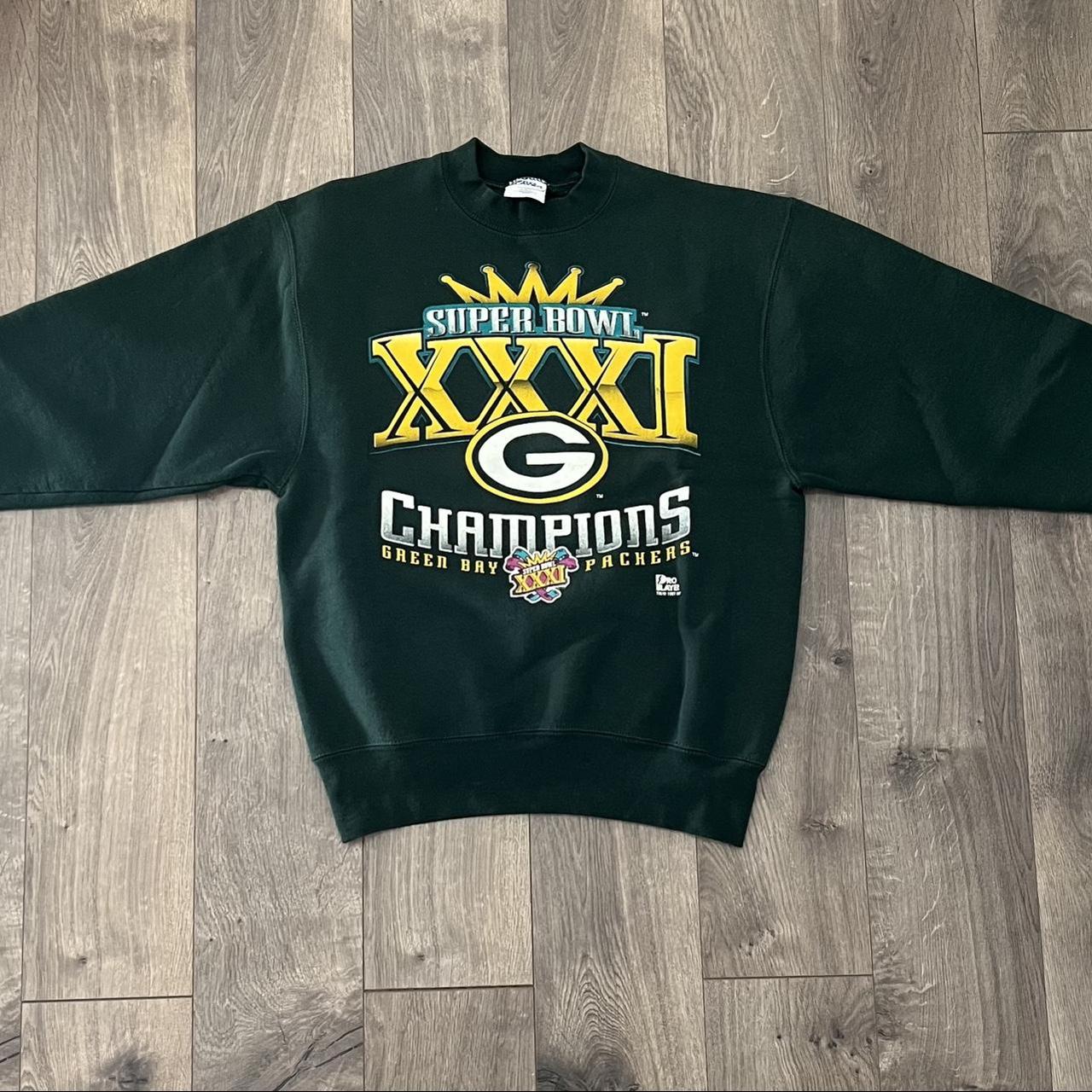 Vintage Green Bay Packers Super Bowl XXXI - Depop