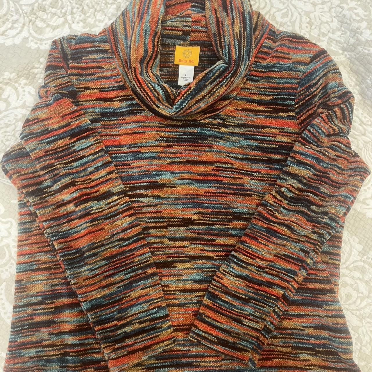 Ruby Rd. Women's Sweater - Multi - L – Ruby Rd mu… - image 1