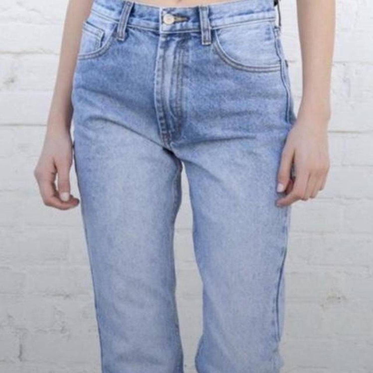 brandy melville low rise 90s jeans repop because... Depop