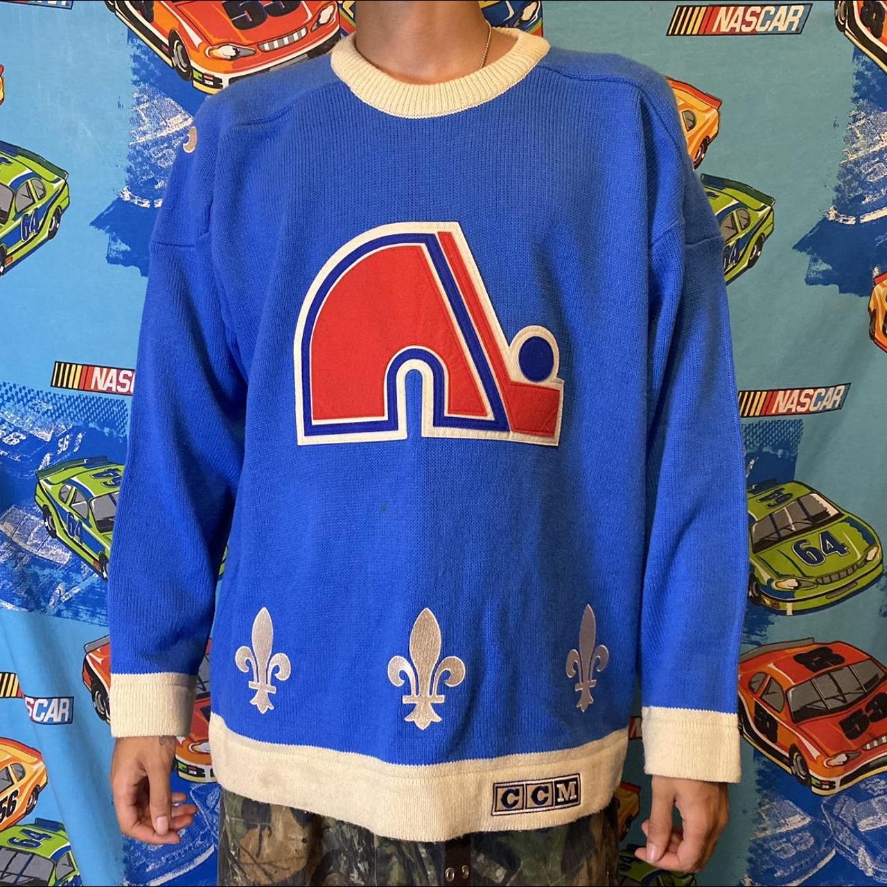 Vintage Quebec Nordiques CCM NHL Hockey Jersey