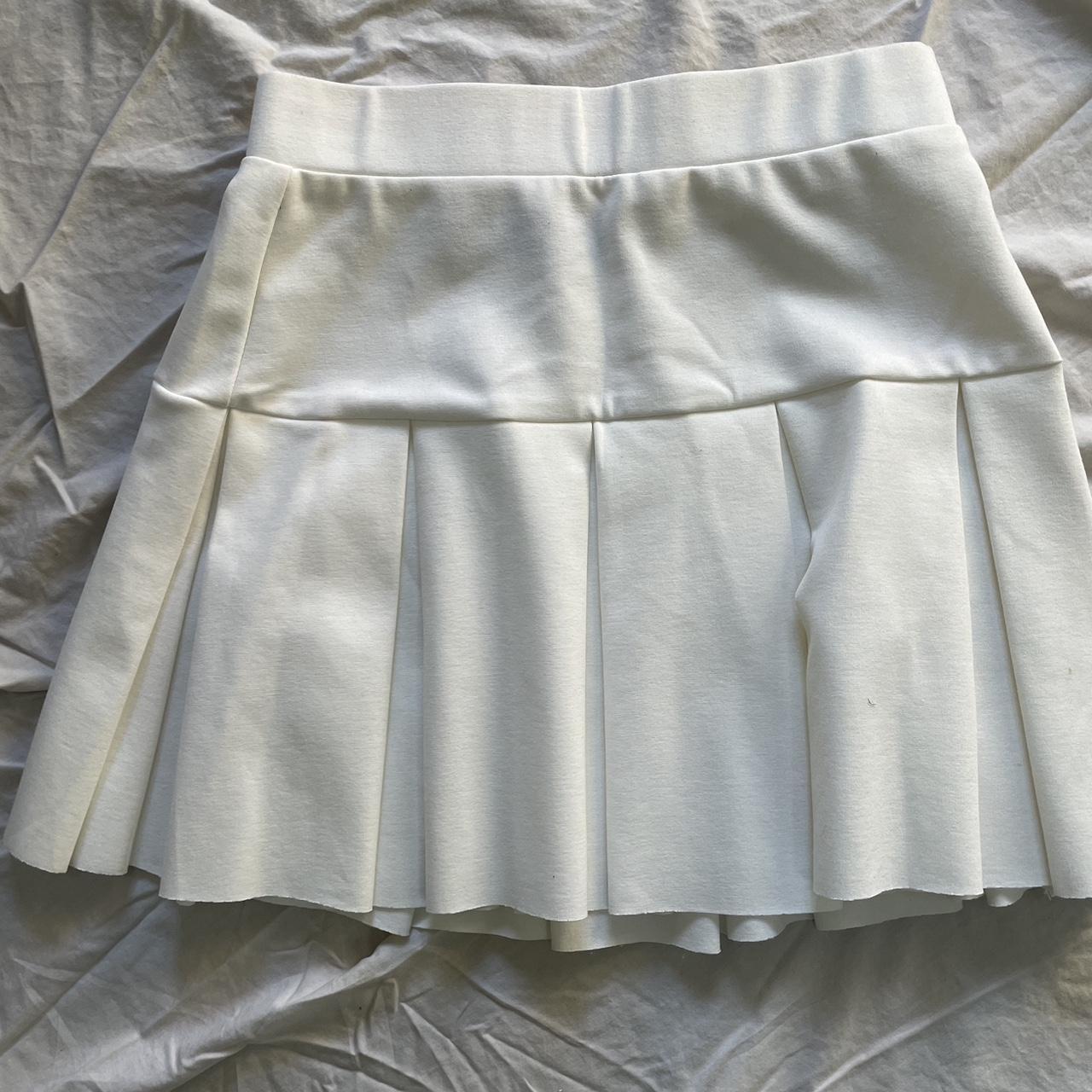 Lioness white tennis skirt, perfect condition sold... Depop