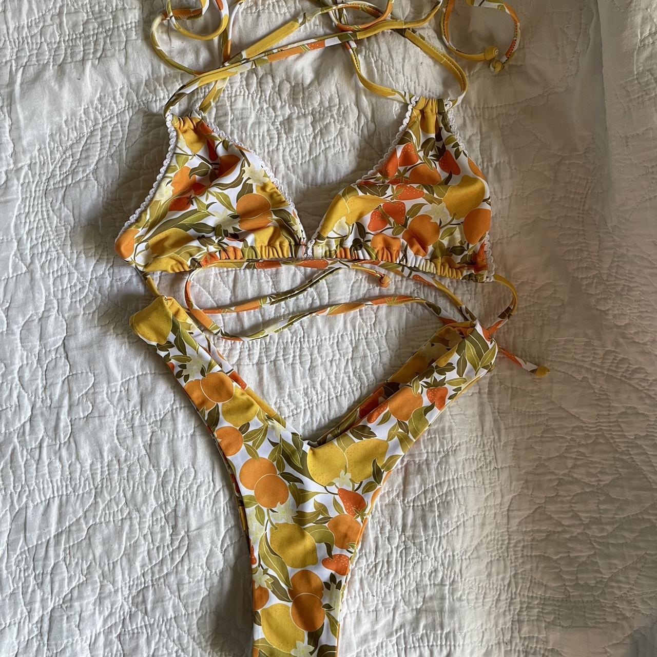 Kulani Kinis Euro Summer Bikini Fruit Print From Depop