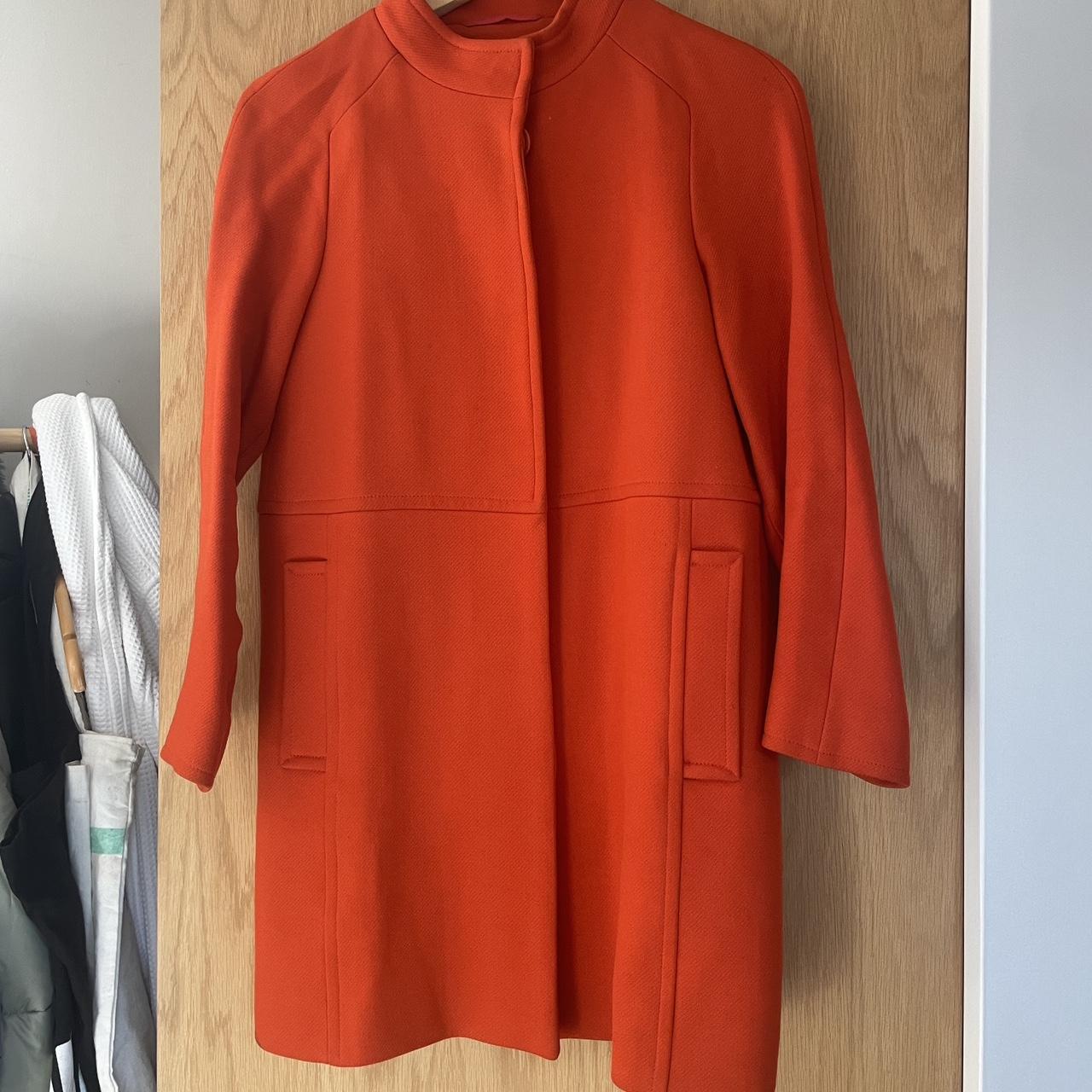 Massimo dutti red clearance coat