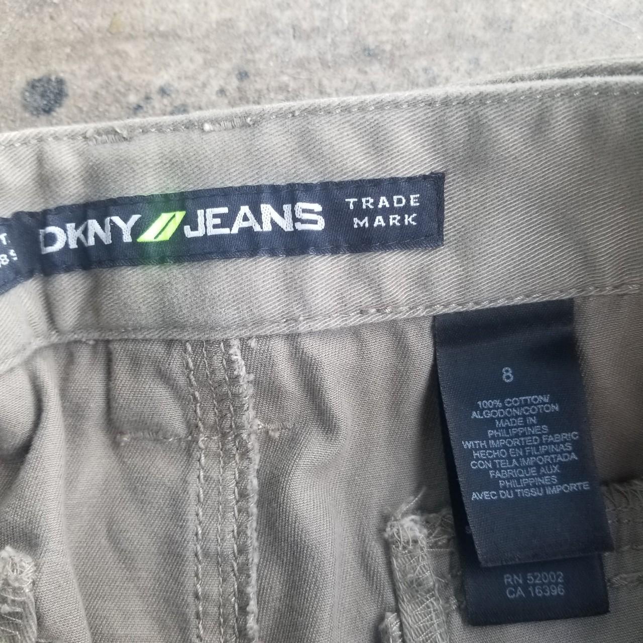 DKNY Women's Khaki Trousers (2)