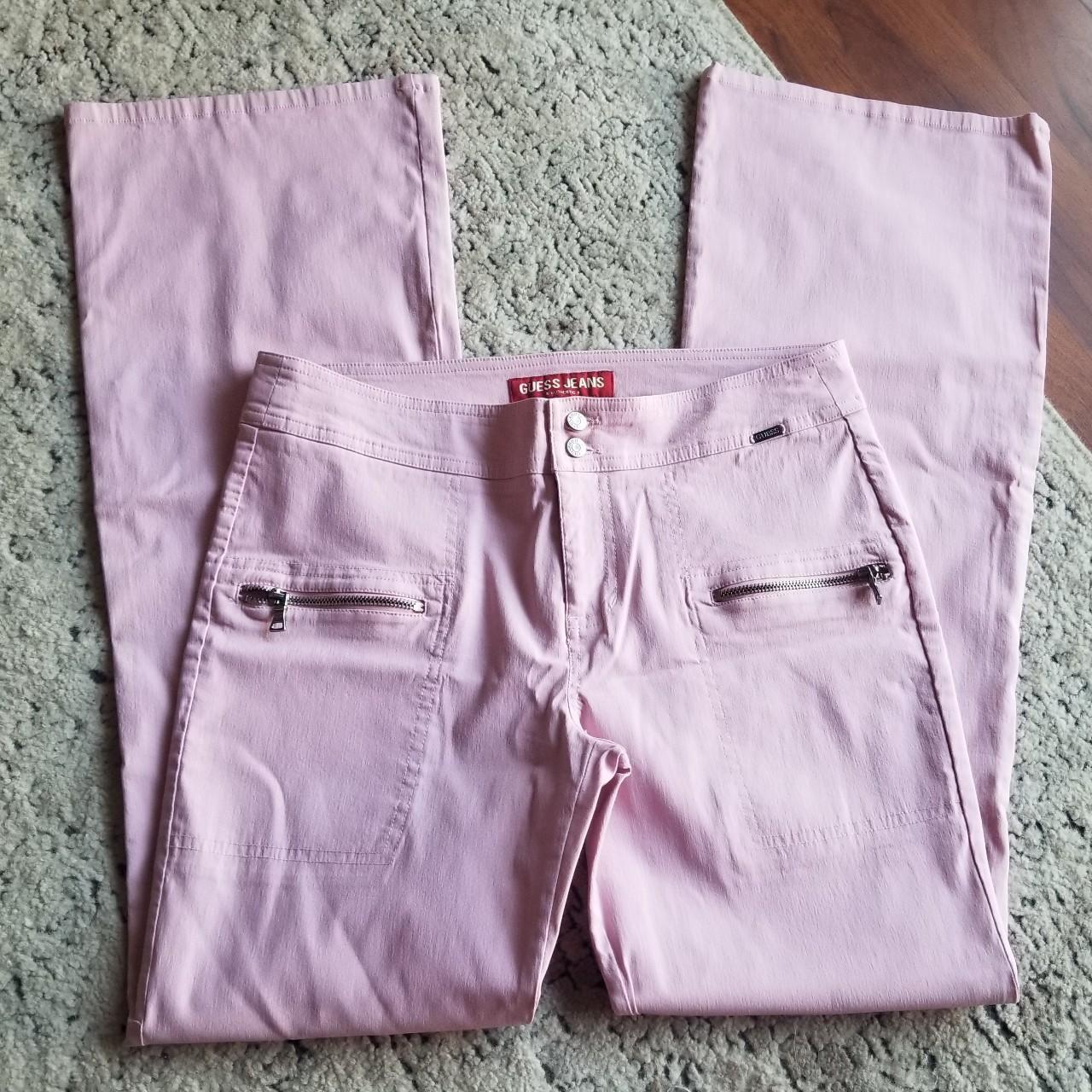 Adorable Y2K pink Guess Jeans flare pants DO NOT