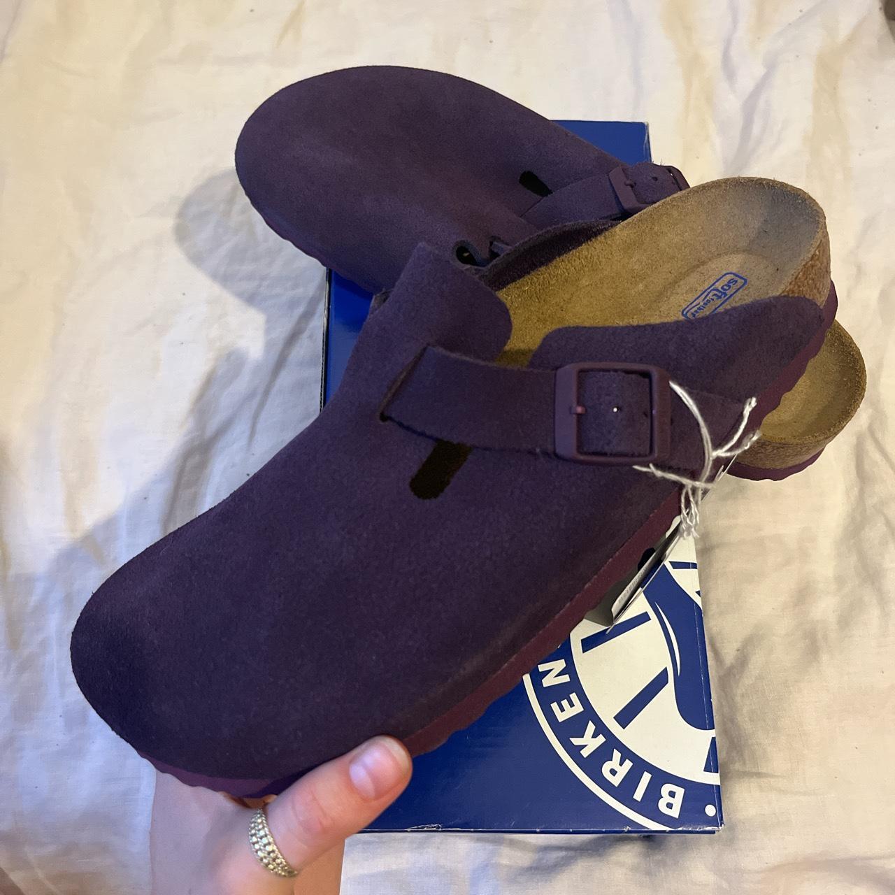 UK 7 Birkenstock Boston suede clogs. Brand new,... - Depop