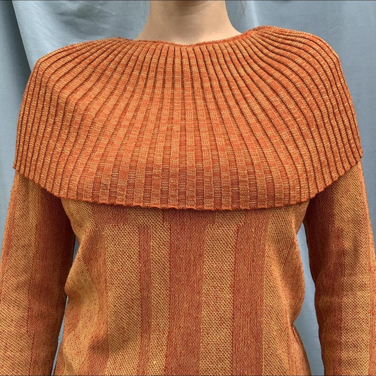 Women's Orange Jumper Depop