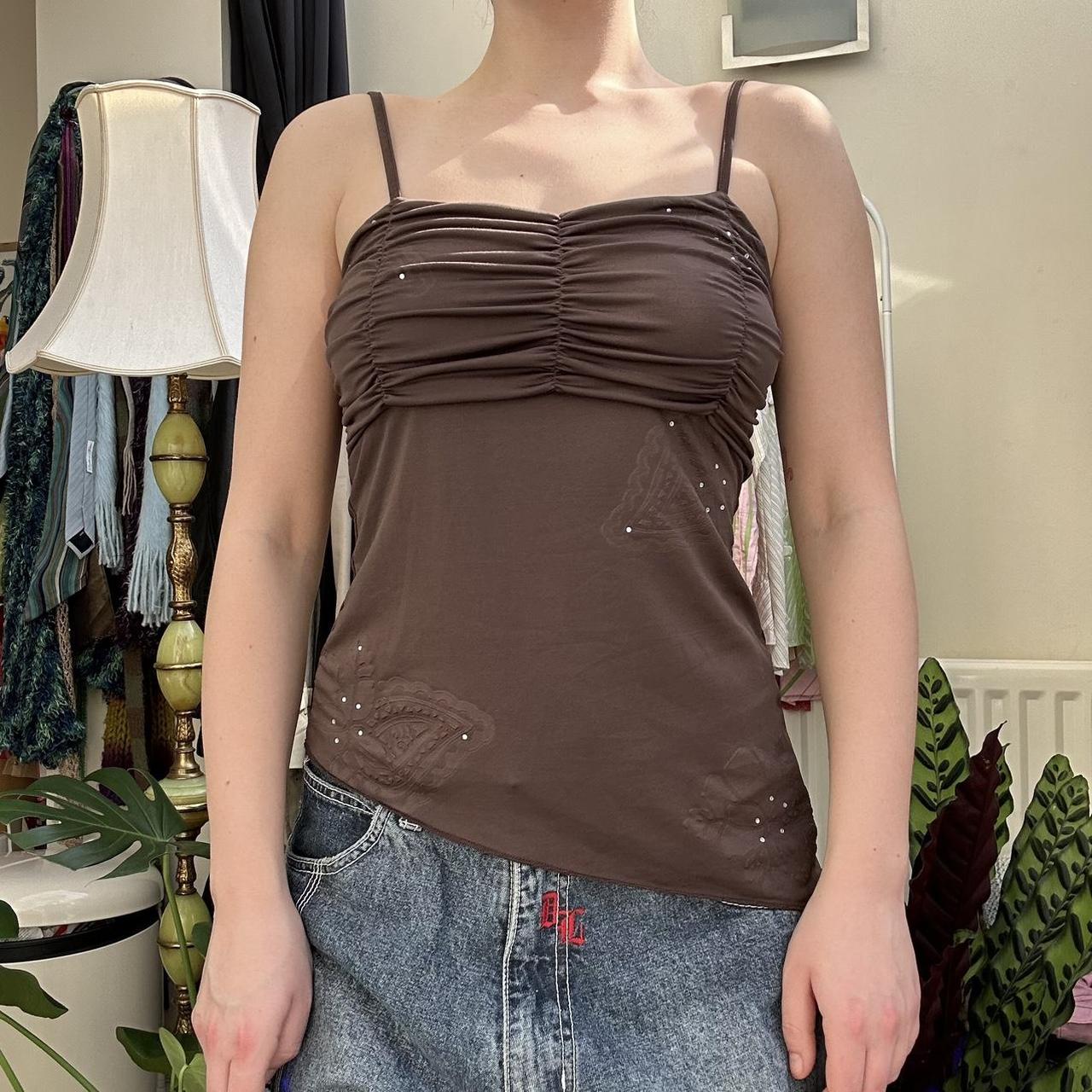 Women's Brown Vest Depop