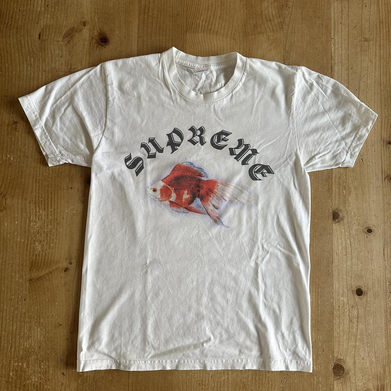 Authentic supreme sasquatchfabrix goldfish tee... - Depop