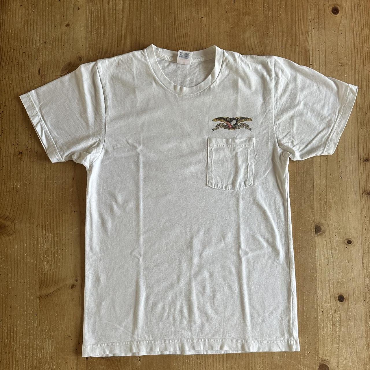 Authentic supreme Anti Hero Pocket Tee...