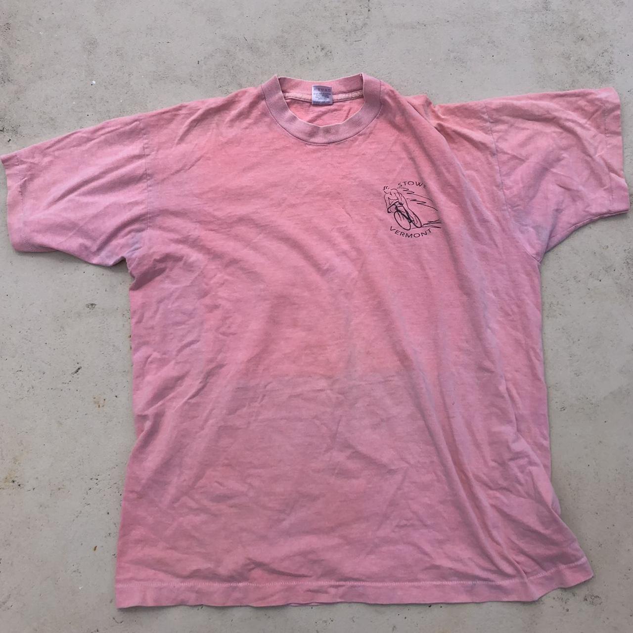 American Vintage Men's T-Shirt - Pink - XL