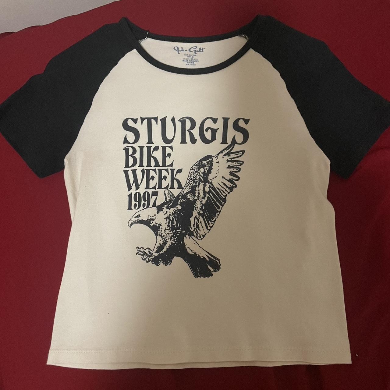 black and white brandy graphic tee! Depop