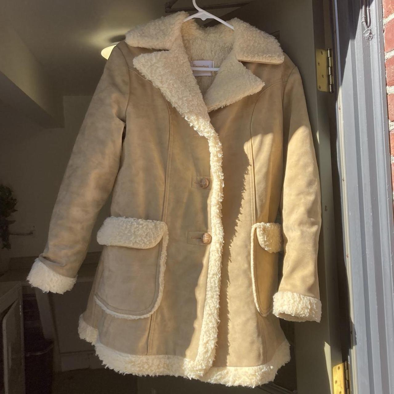 Vintage 70s finger hut fashions Sherpa penny lane... - Depop