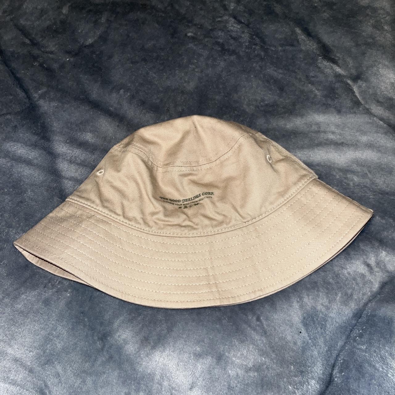 Bucket Hat Tan colour Size large Worn handful of... - Depop