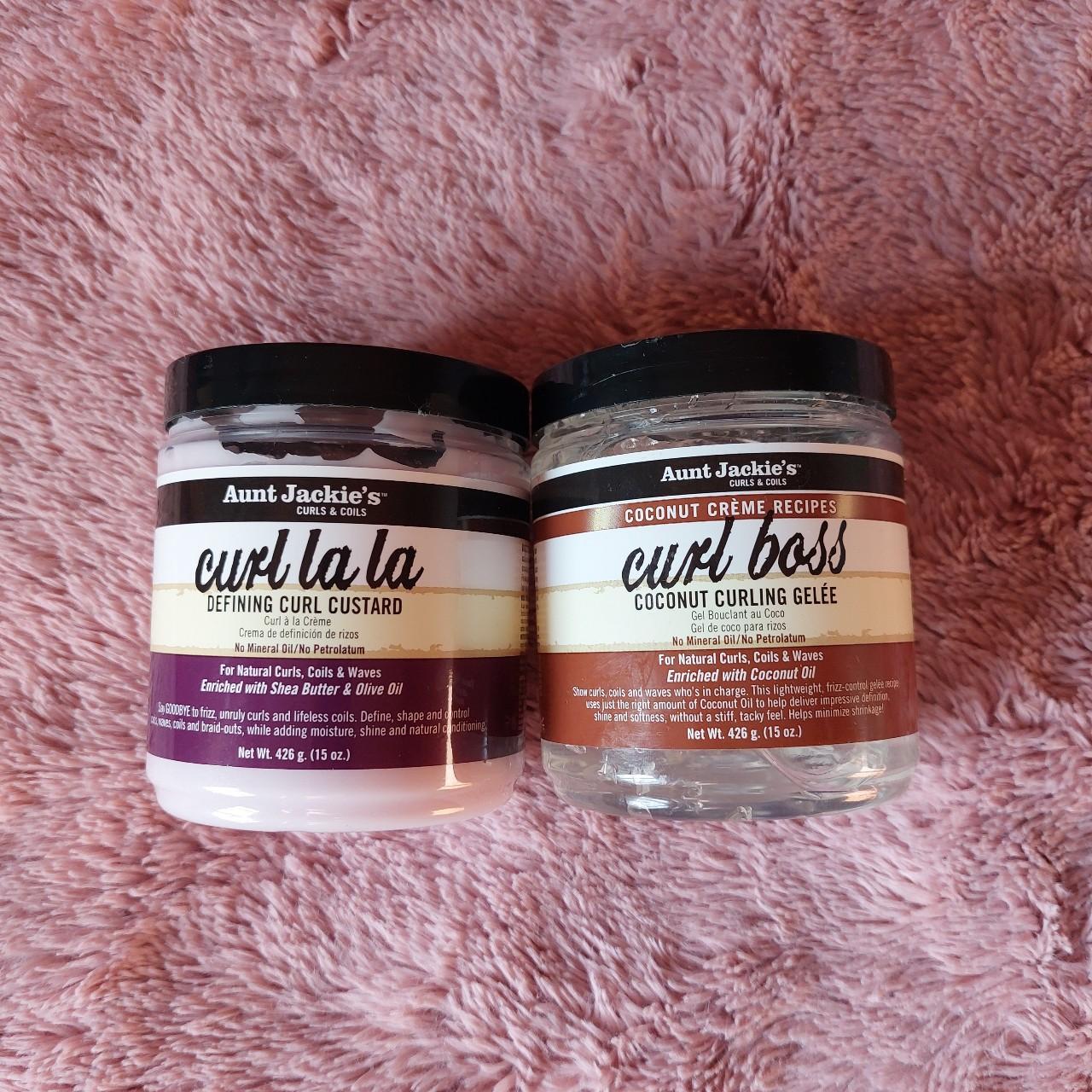 Aunt jackies curl la la creme and curl boss gel Depop Aunt jackies curl la la creme and curl boss gel Depop