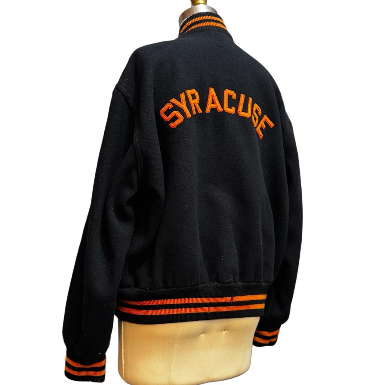 Holloway Men's Varsity Jacket - Black/Navy - L – … - image 1
