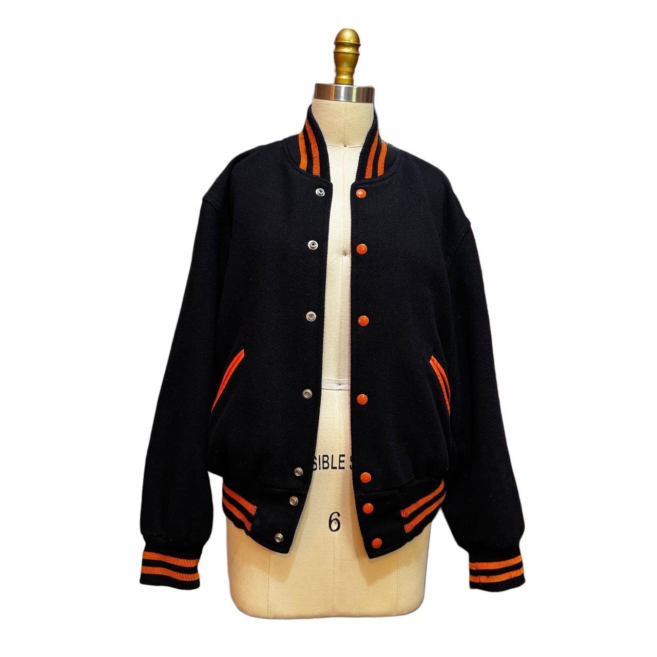Holloway Men's Varsity Jacket - Black/Navy - L – … - image 2