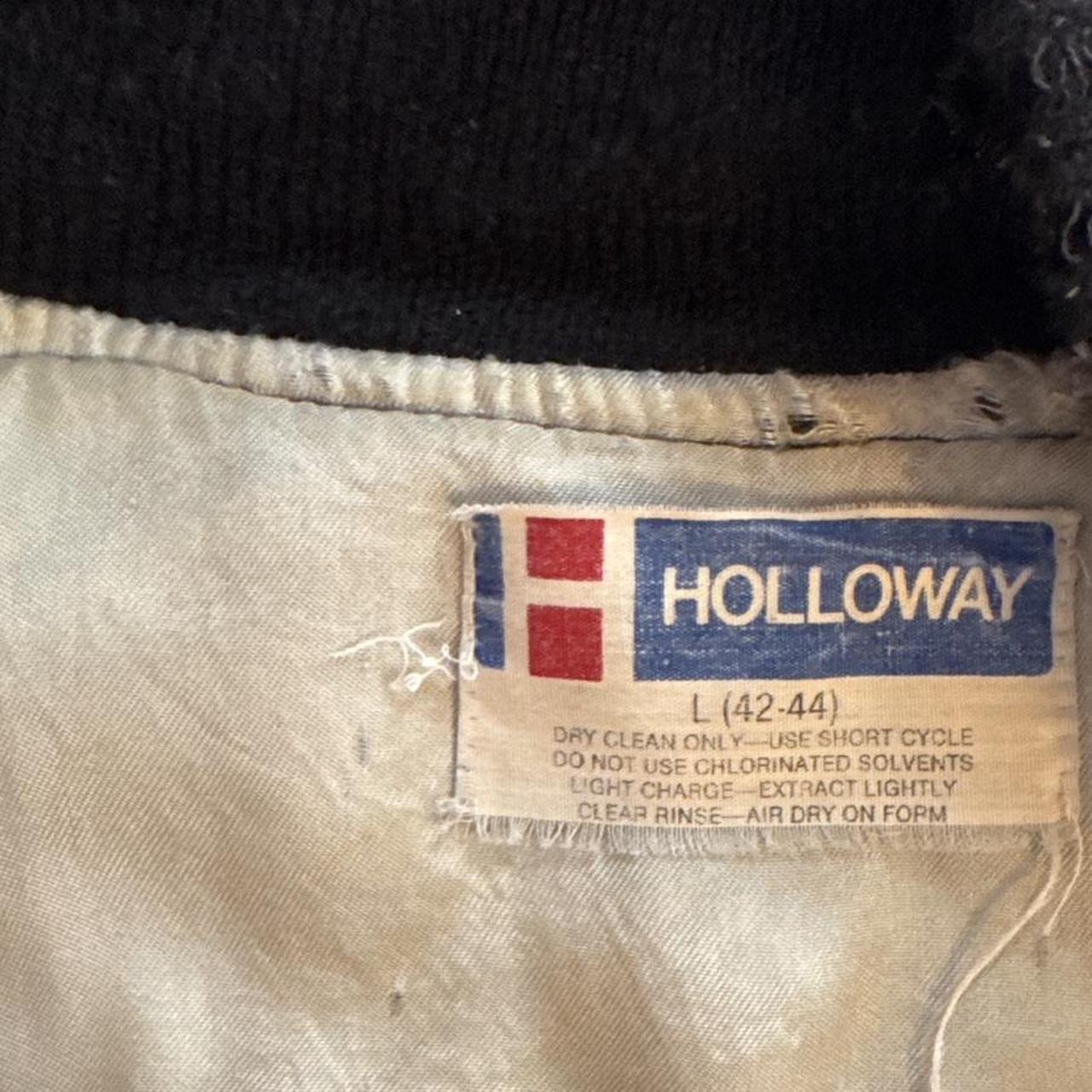 Holloway Men's Varsity Jacket - Black/Navy - L – … - image 6