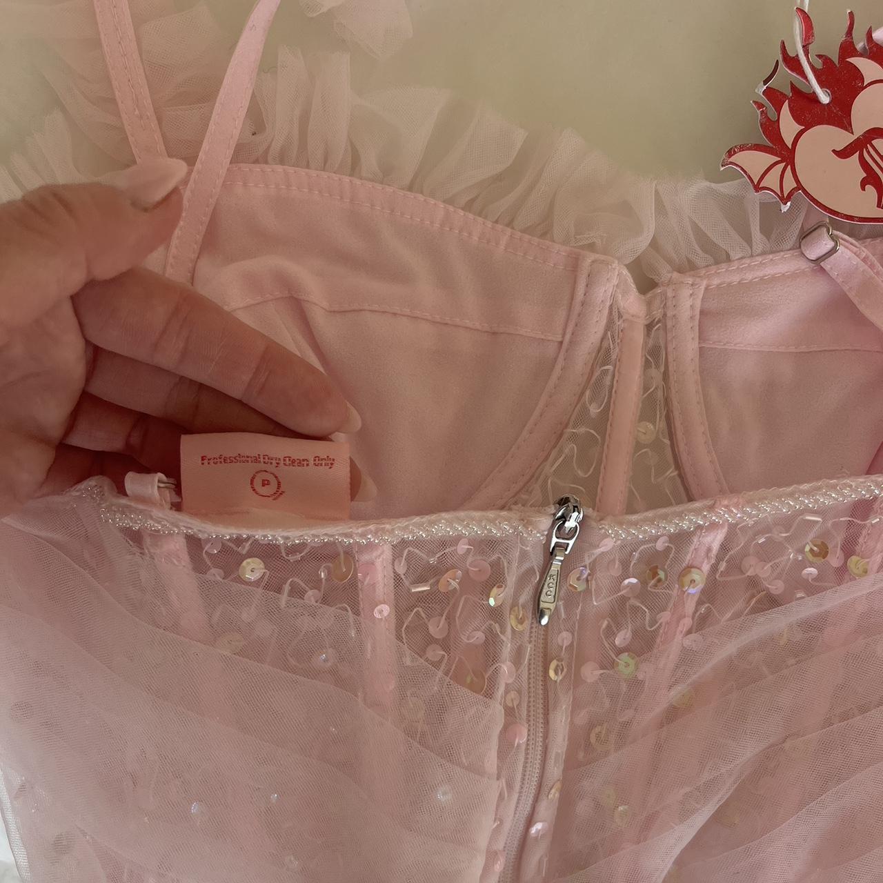 Dyspnea Women's Pink Corset (4)