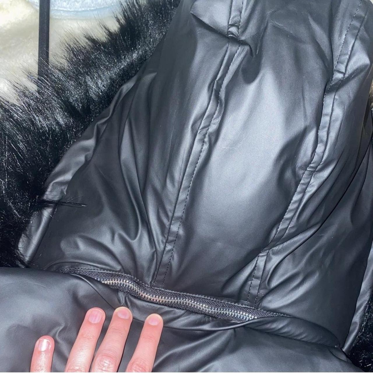 Maniere De Voir Puffer Jacket Size 4 Hood Is Depop