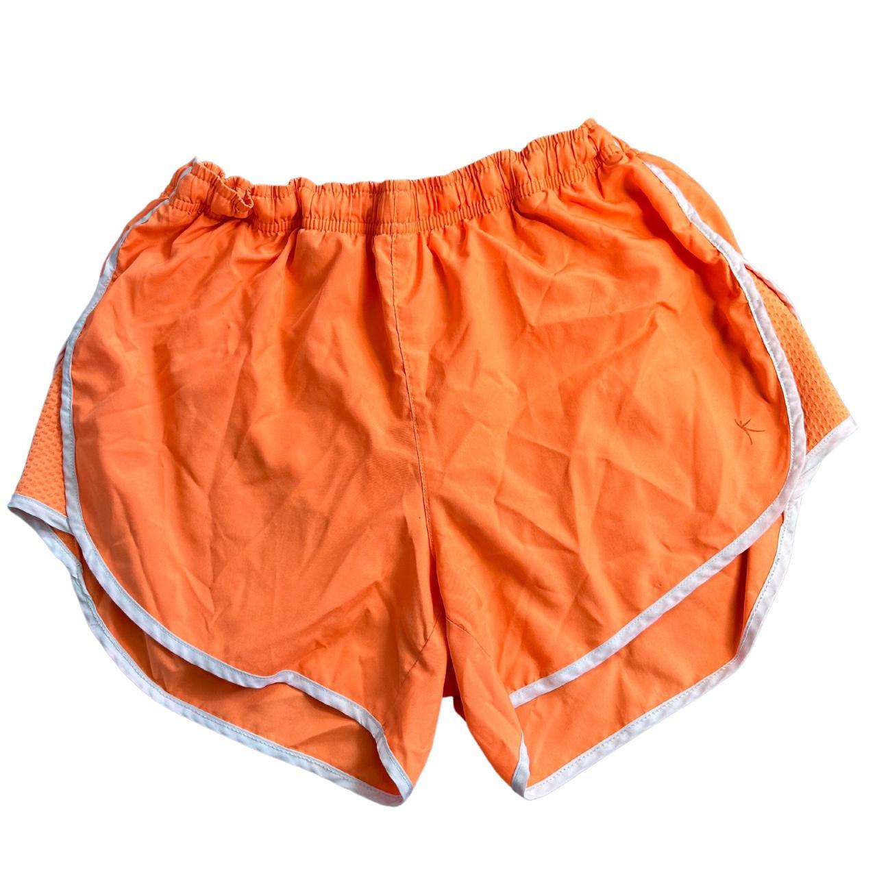 Orange Athletic Shorts
 Orange Athletic Shorts brand danskin size Medium Depop