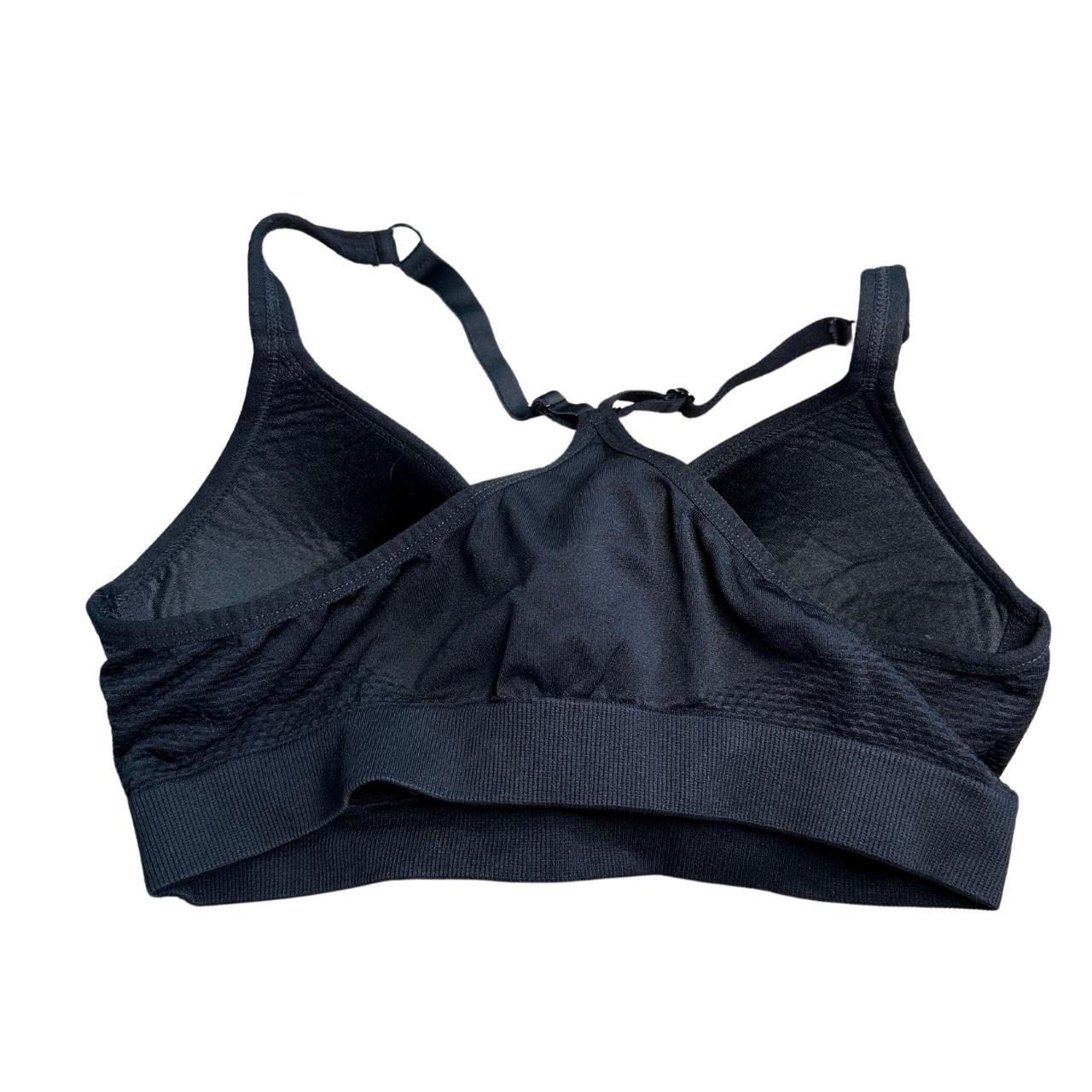 Danskin Black sports bra size large - Depop