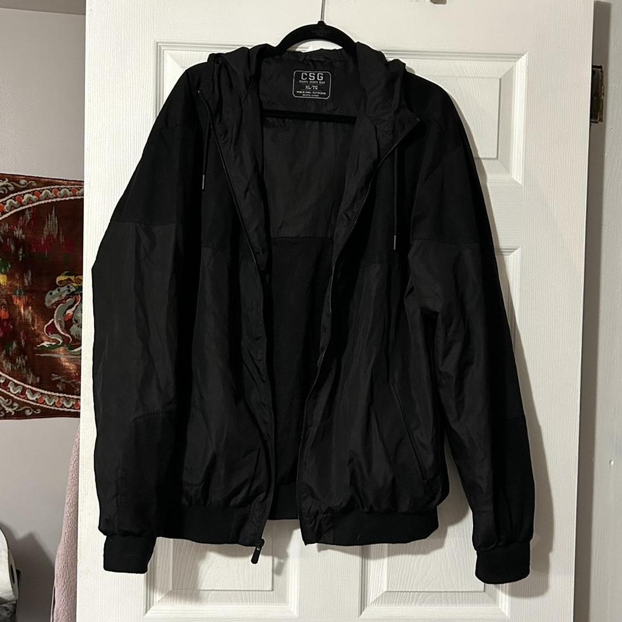 !!FREE SHIPPING!! champs sports gear black hooded... Depop