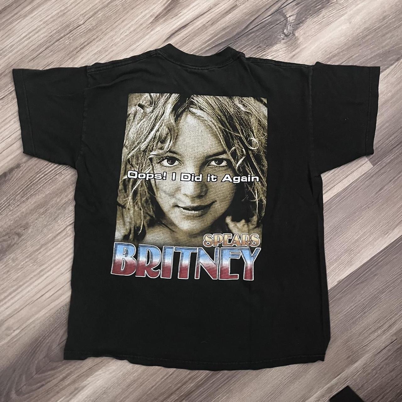 🌟vintage Britney Spears rap tee shirt🌟 -true y2k... - Depop