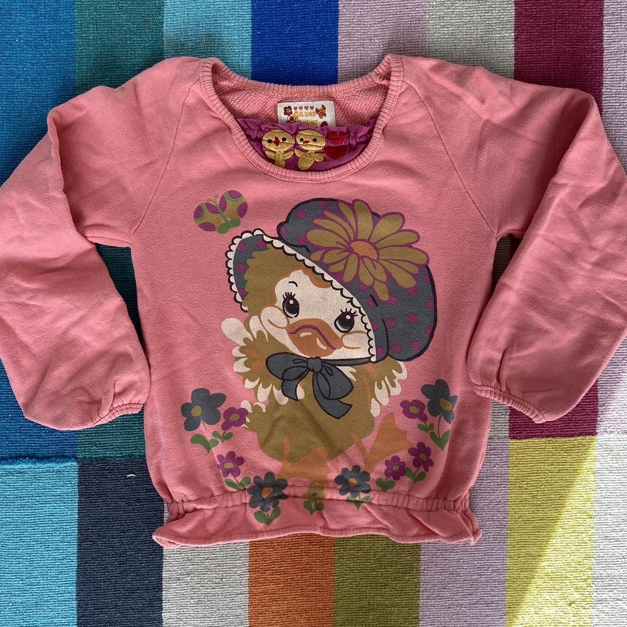 Hysteric Glamour Women's Pink and Orange Shirt Depop