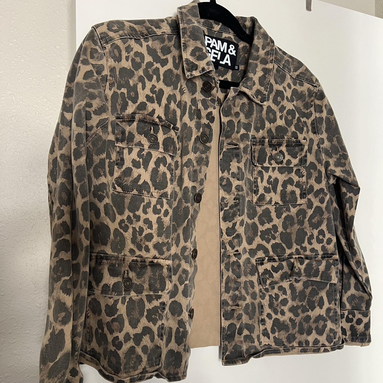 Cute Pam Gela cheetah jacket Depop