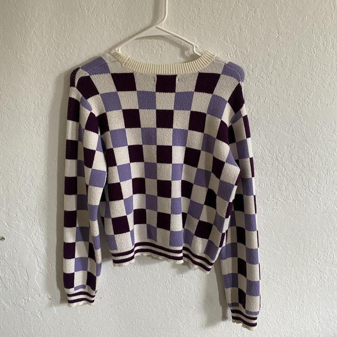 Forever 21 checkered clearance sweater