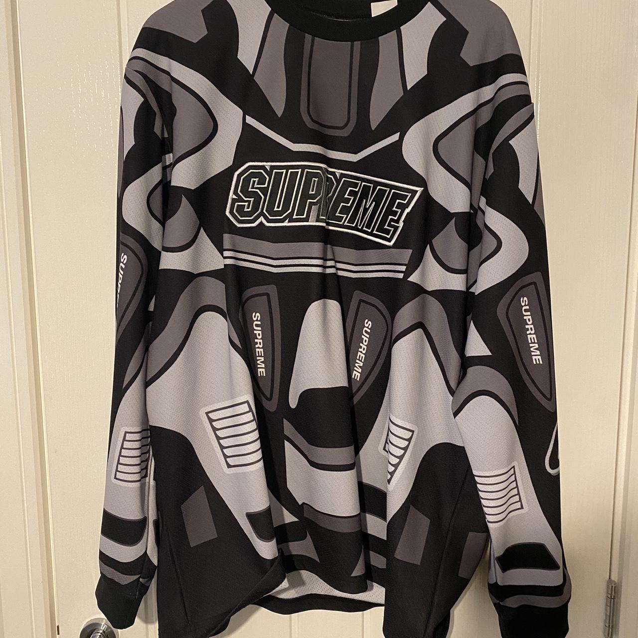 Supreme fw22 decals Moto jersey , Size xxl, Used but...