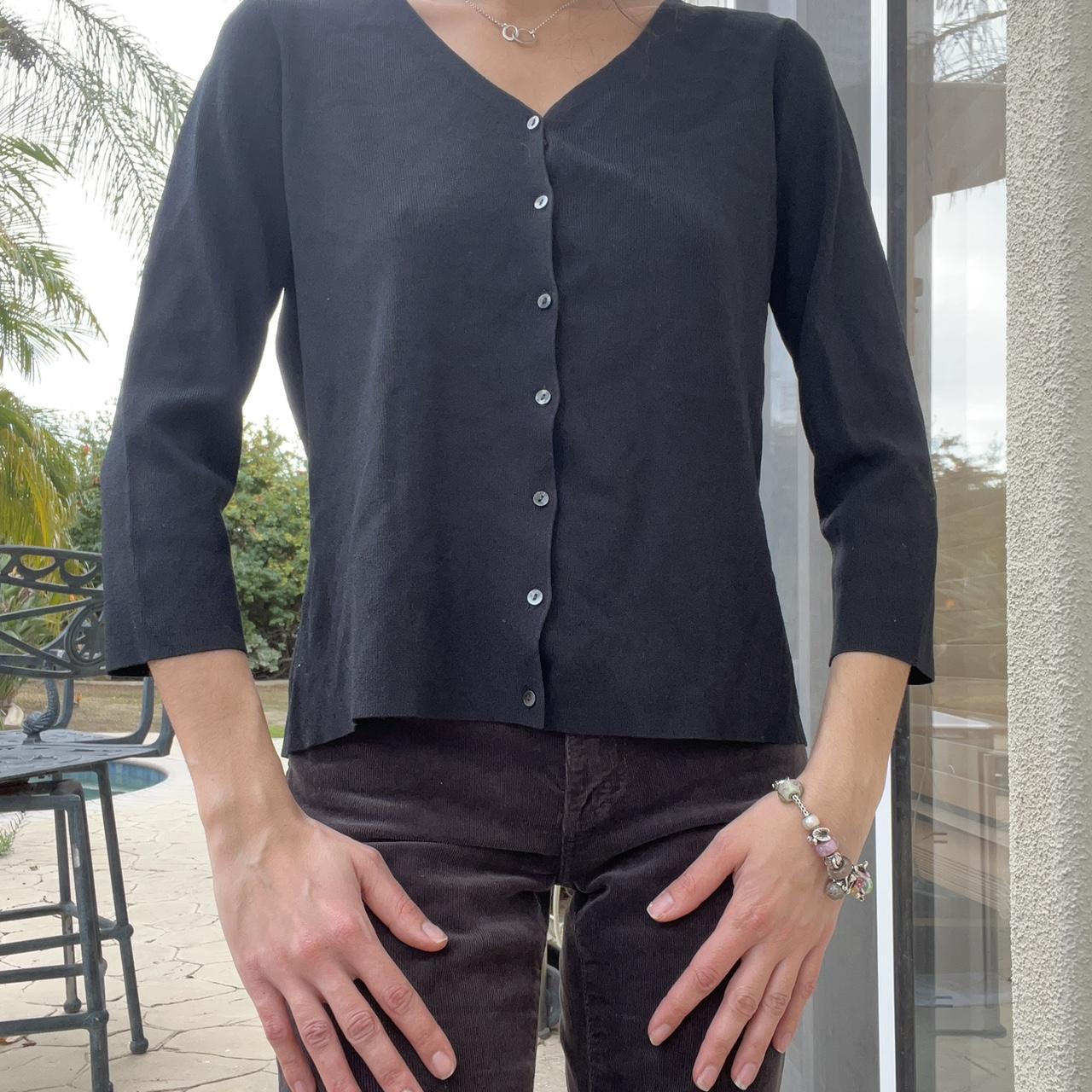 Ann taylor black clearance cardigan