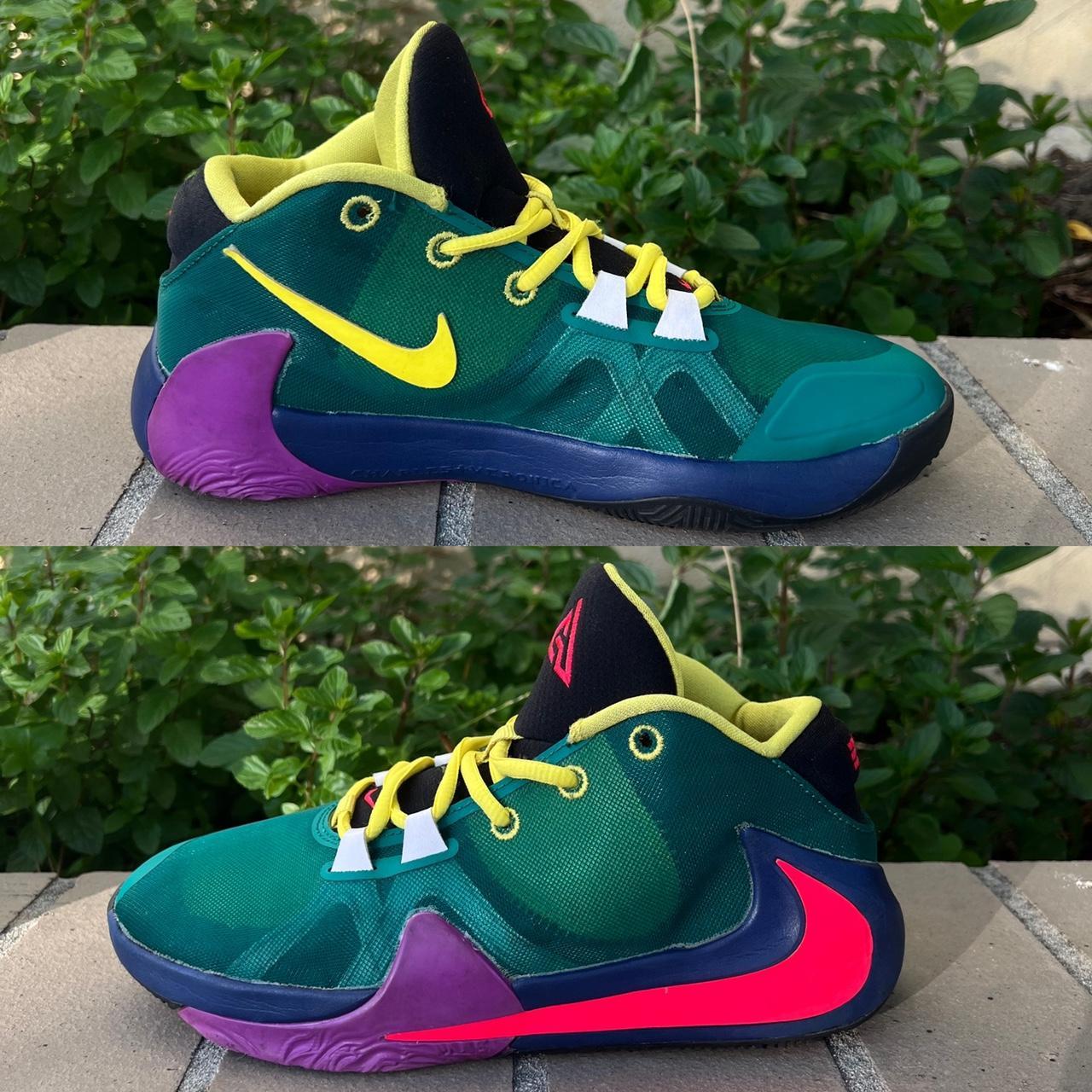 Nike Air Zoom Freak 1 Gs Colorful Basketball Depop