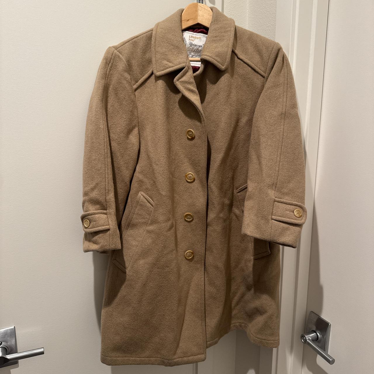 London Fog Women's Peacoat - Tan/Brown - S – Vint… - image 1