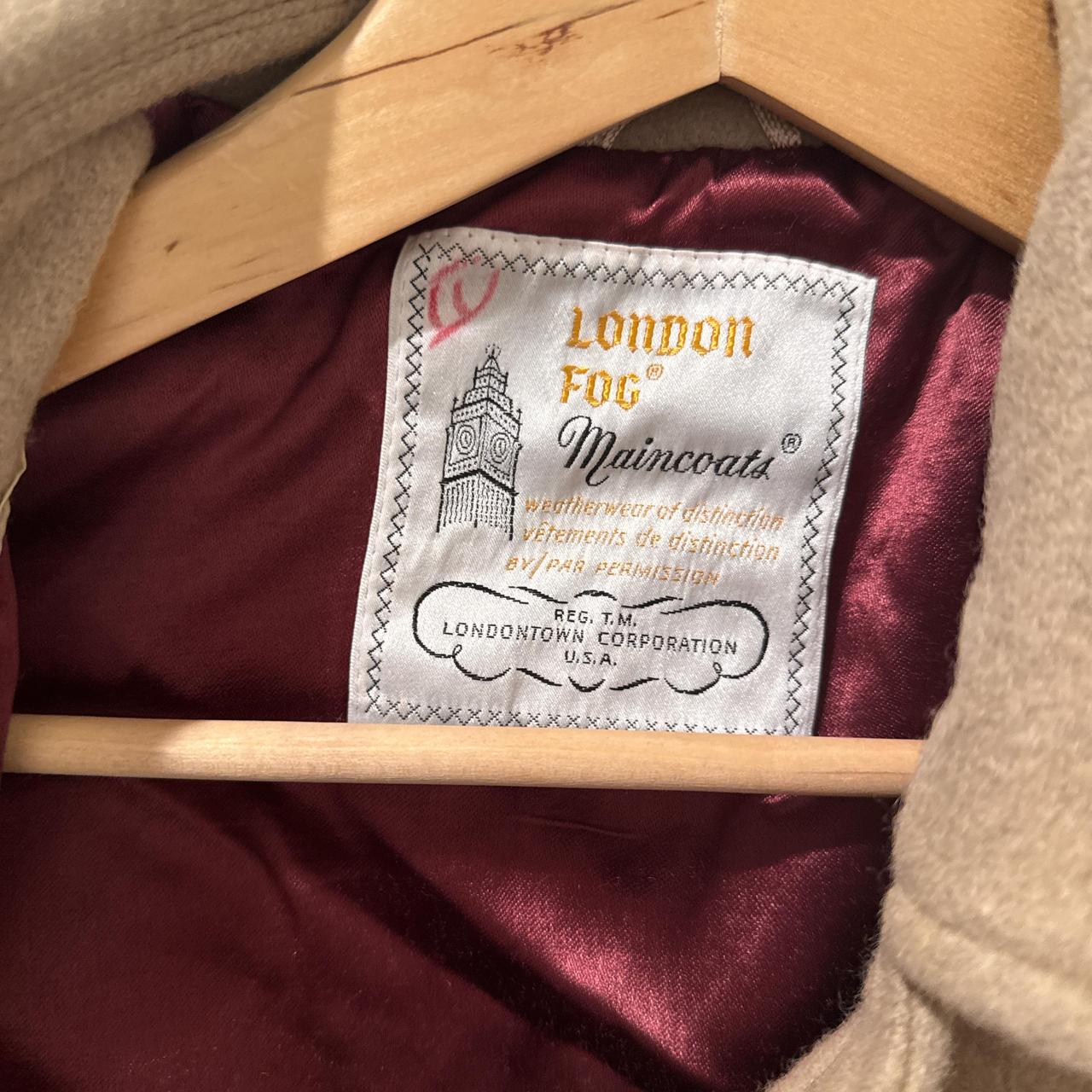 London Fog Women's Peacoat - Tan/Brown - S – Vint… - image 2